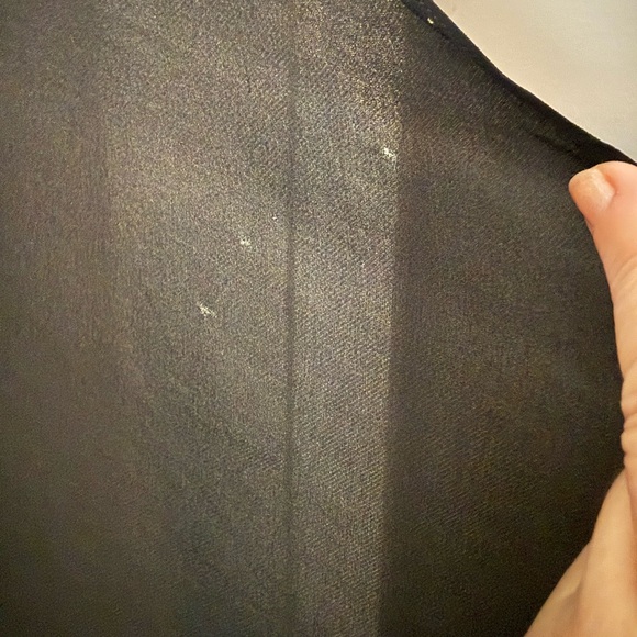 Vintage 1990s Linda Allard for Ellen Tracy Black Silk Slip Dress - Picture 9 of 11